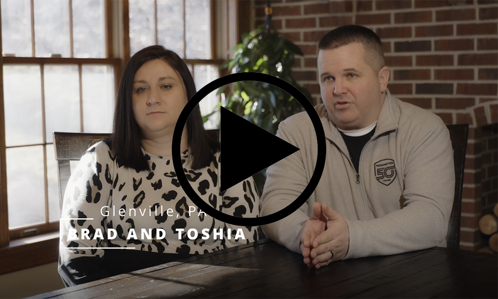 Testimonial from Brad & Toshia